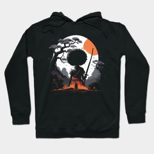 afro samurai girl Hoodie
